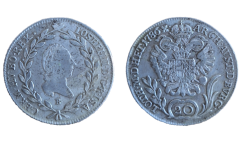 20 krejcar Josef II. 1786 B Kremnica