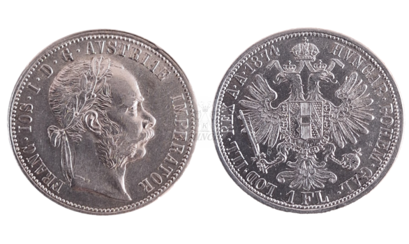 Florin 1874 František Josef I. 