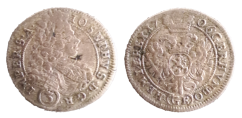 Josef I. 3 krejcar 1706 Praha