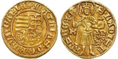 Goldgulden Matyáš Korvín 