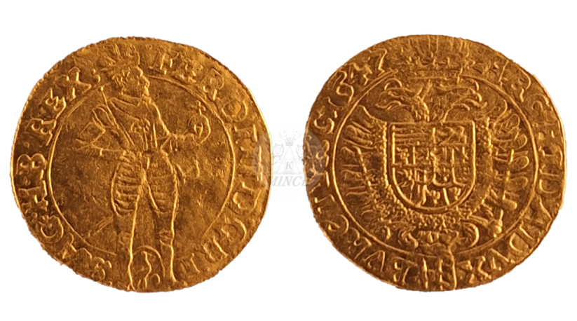 dukát 1647 Vídeň Ferdinand III.