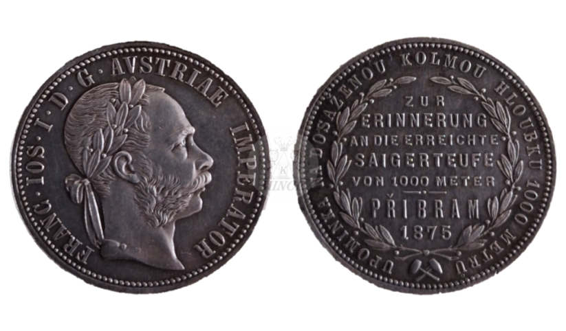 zlatník 1875 Příbram