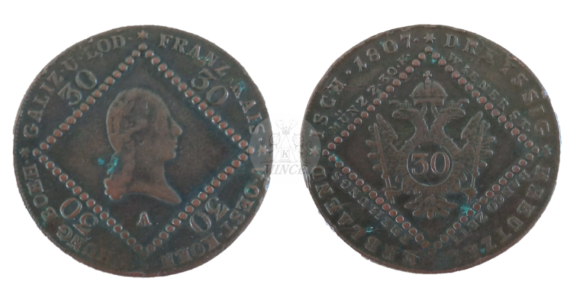 30 krejcar 1807 A František I.