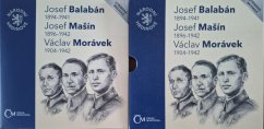 Stříbrná medaile Balabán, Mašín, Morávek PROOF 