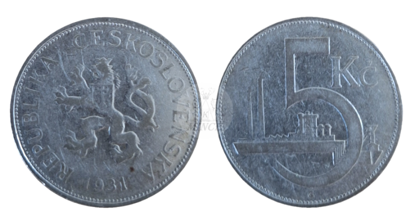 5 Kč 1931