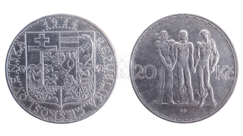 20 Kč 1934