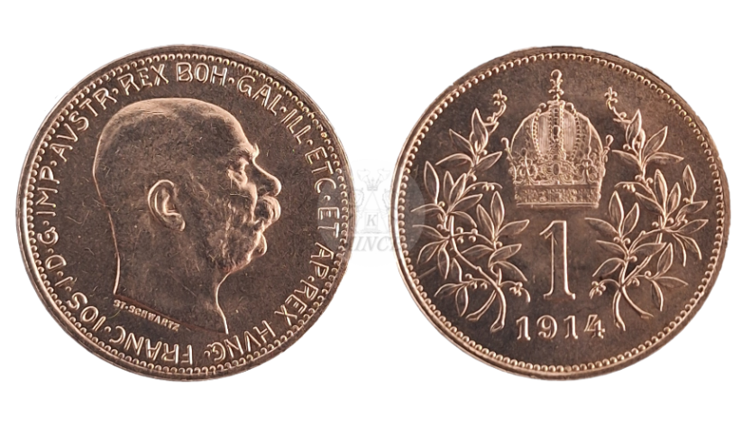 1 koruna 1914
