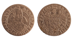 3 krejcar Albrecht z Valdštejna 1629 