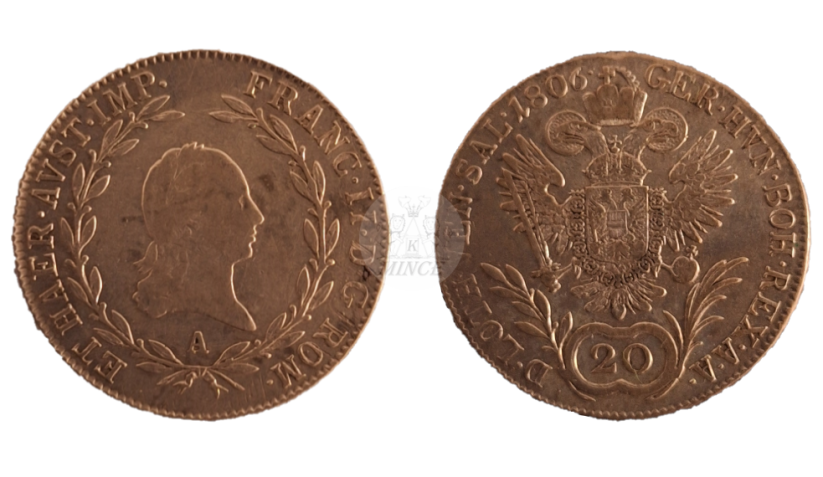 20 krejcar 1806 A František II.