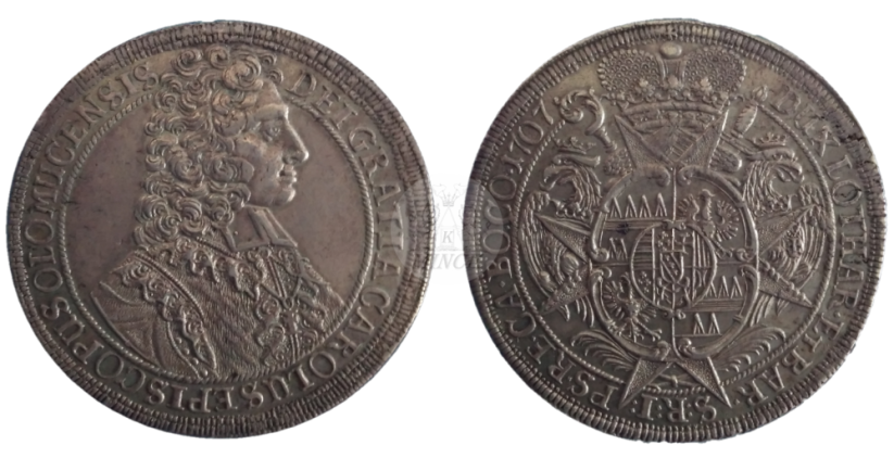 Tolar Karel III. Lotrinský 1707