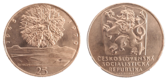 25 Kčs 1970 25. výročí osvobození Československa