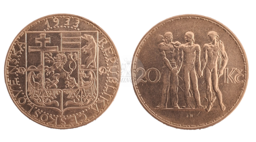 20 Kč 1933