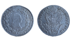 20 Krejcar František II. 1793 B Kremnica