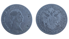 20 Krejcar František I. 1833 B Kremnica 