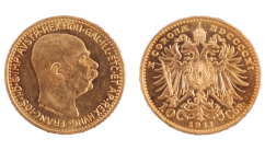 10 korun 1911 Vídeň