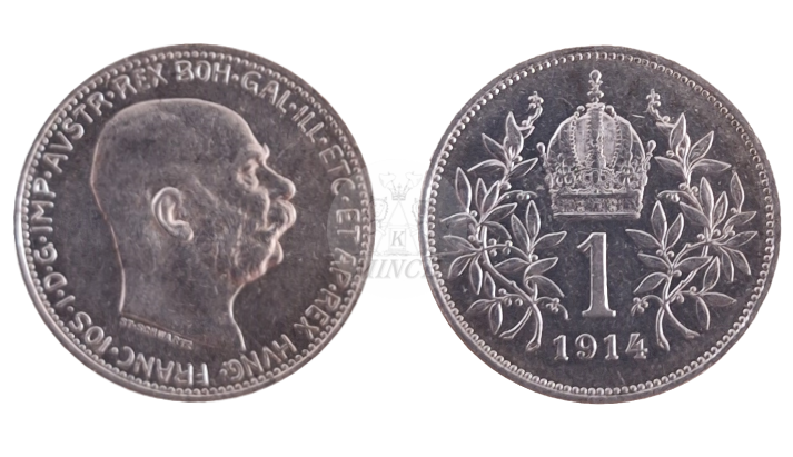 koruna 1914 Vídeň