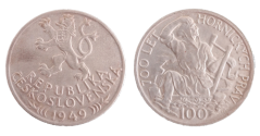 100 Kčs 1949 100 Kčs 1949