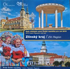 Sada oběžných mincí ČR 2010 Zlínský kraj
