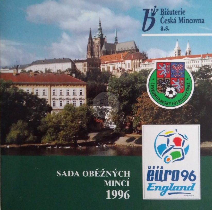 Sada oběžných mincí Euro 1996