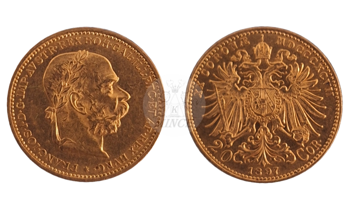 20 corona 1897