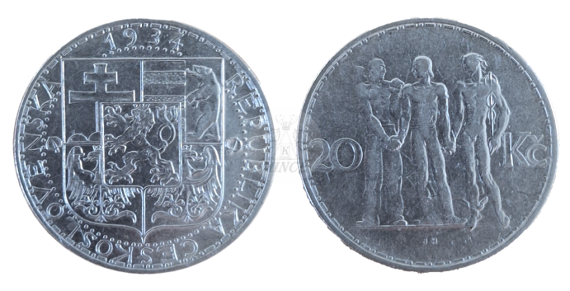 20 Kč 1934