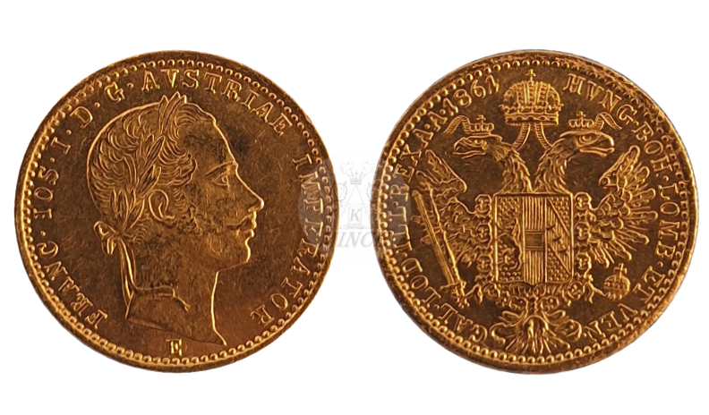dukát 1861 