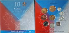 Sada oběžných mincí ČR 2003, 10. výročí založení mincovny BK