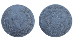20 Krejcar František I. 1828 A Vídeň 20 Krejcar František I. 1828 A Vídeň