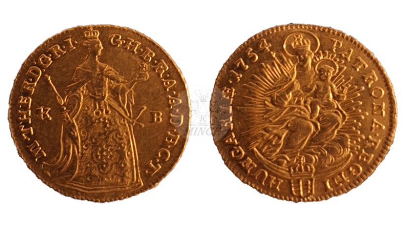 dukát Marie Terezie 1754