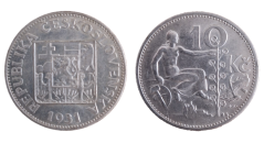 10 Kč 1931 10 Kč 1931
