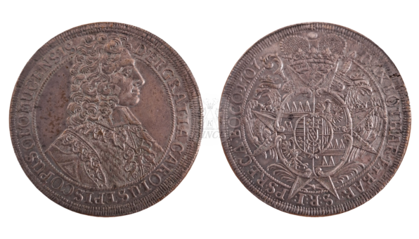 tolar 1707 Karel III. Lotrinský