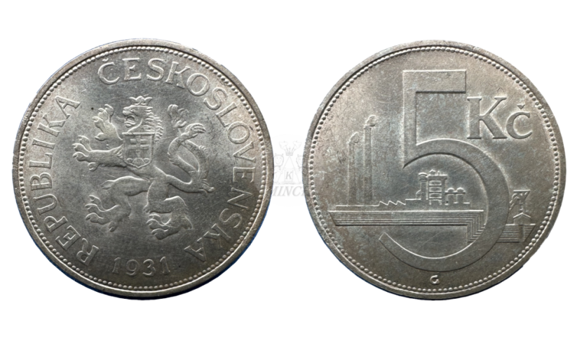 5 korun 1931
