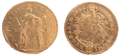 Dukát Marie Terezie 1742 KB 