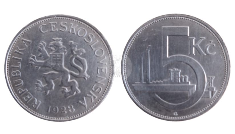 5 Kč 1928