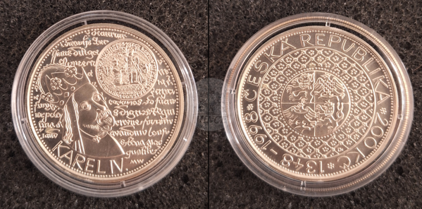 200 Kč 1998 650. výročí založení University Karlovy