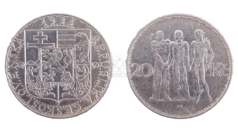 20 Kč 1933