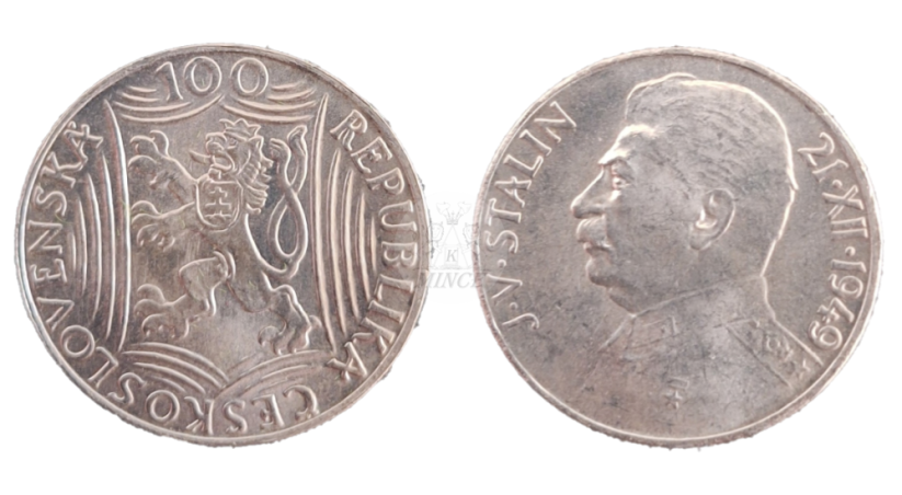 100 Kčs 1949 J.V.Stalin