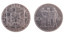20 Kč ČSR 1933