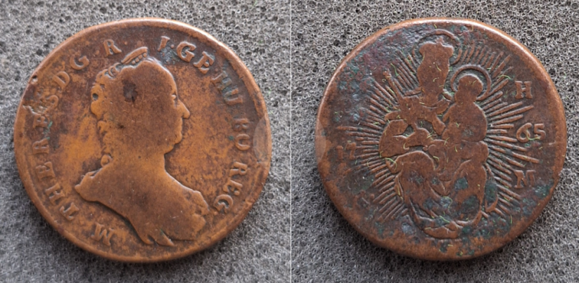 Poltura Marie Terezie 1765 KM Kremnica