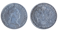 20 Krejcar František I. 1831 A Vídeň 20 Krejcar František I. 1831 A Vídeň