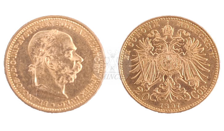 20 korun 1897