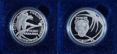 Stříbrná medaile Mistrovství Evropy ve fotbale 2012 PROOF