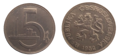 5 Kčs 1952 zkušební ražba RR!