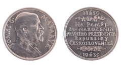 Medaile 1935 T. G. M.