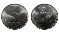 100 Sk 1993 vznik Slovenské republiky
