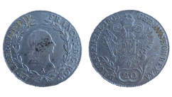 20 Krejcar František II. 1805 A Vídeň