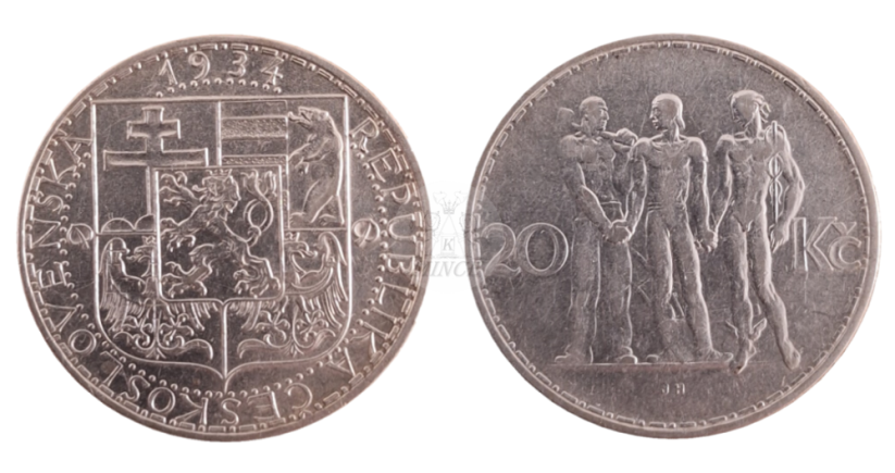 20 Kč 1934