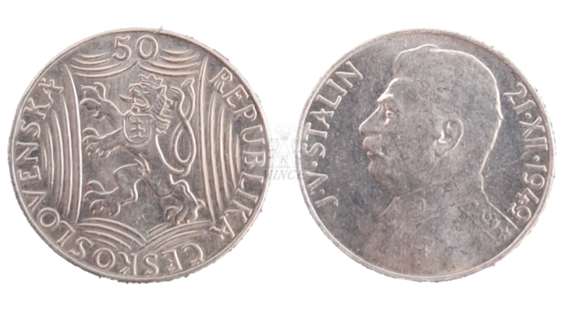 50 Kčs 1949 J.V.Stalin
