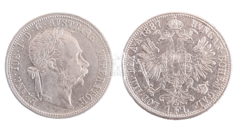 Zlatník 1887 František Josef I.