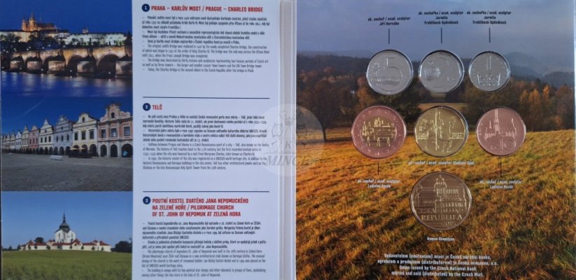 Sada oběžných mincí ČR 2015 BK